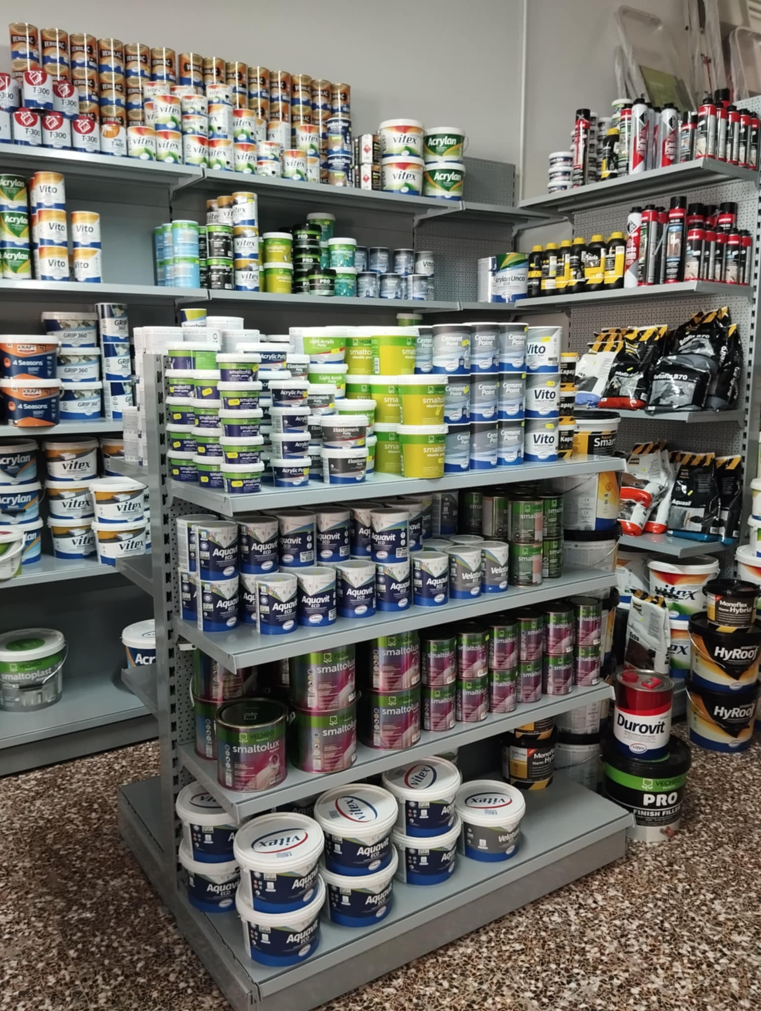 Επιλογή ποιοτικών χρωμάτων